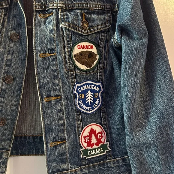 Hudson’s Bay Denim Jacket Canada Olympics medium - Picture 3 of 4